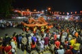 Chinese New Year Dragon Dance at snake temple, Penang.